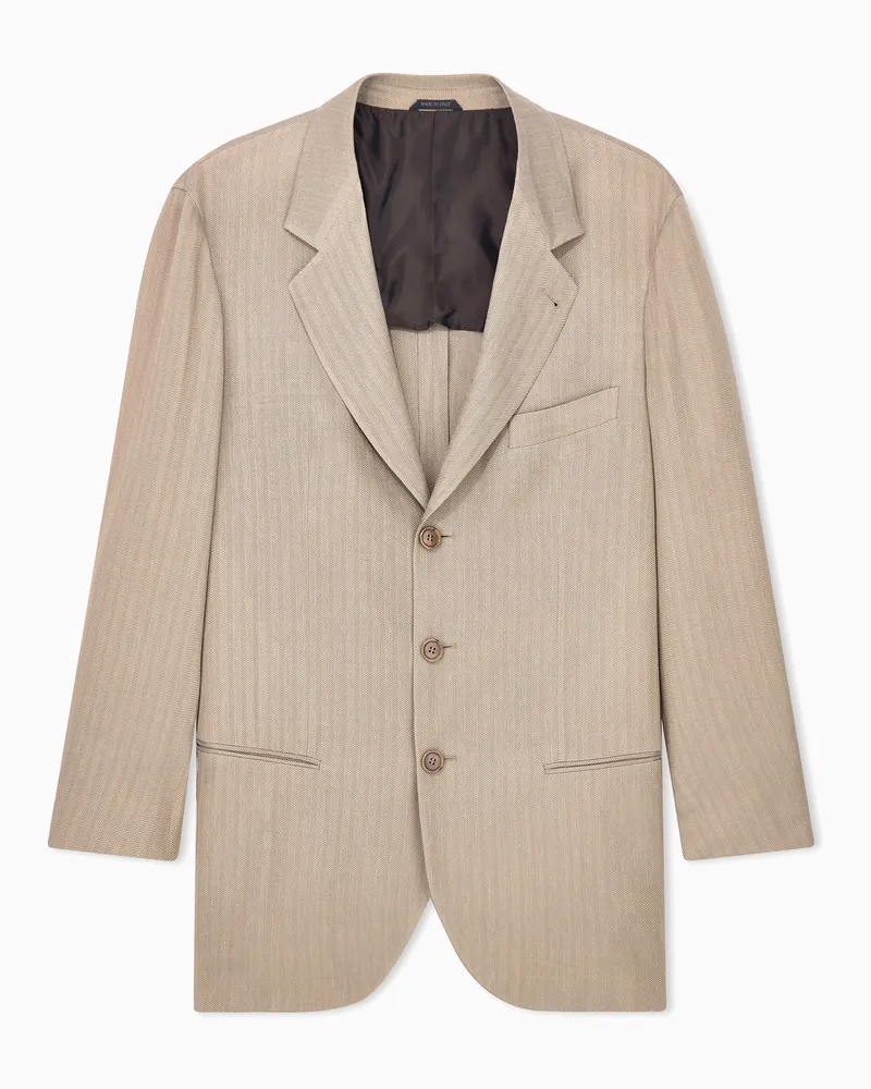 Giorgio Armani Armani/Archivio SS1994 Einreihiges Sakko Beige