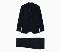 Einreihiger Anzug der Soho-Linie aus Schurwolle