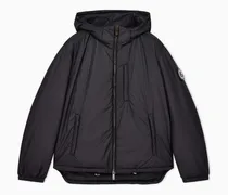 Blouson mit Kapuze und Wattierung aus nachhaltigen Gänsedaunen