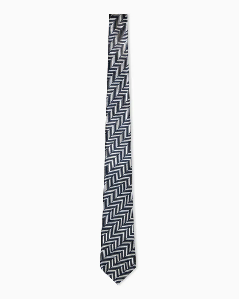 Giorgio Armani Krawatten Grau