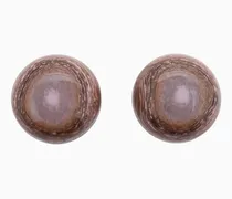 Clip-Ohrringe aus Harz