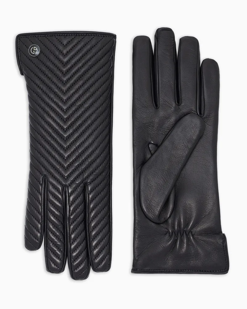 Giorgio Armani Handschuhe Schwarz
