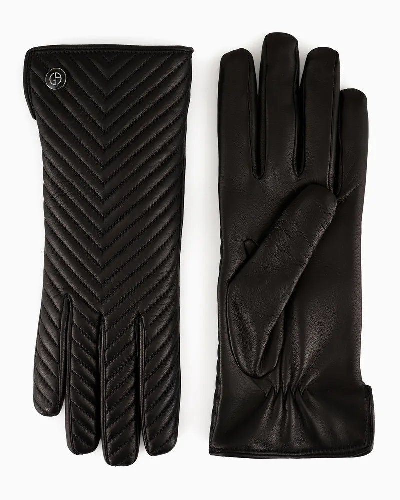 Giorgio Armani Handschuhe Schwarz
