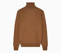 Rollkragenpullover aus Vicuña-Wolle