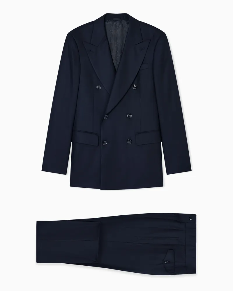Giorgio Armani Regular Fit Anzüge Schwarz