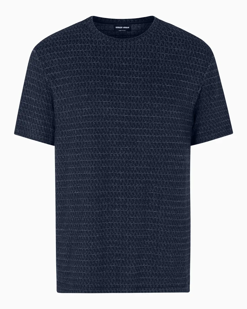 Giorgio Armani Slim Fit T-Shirts Schwarz