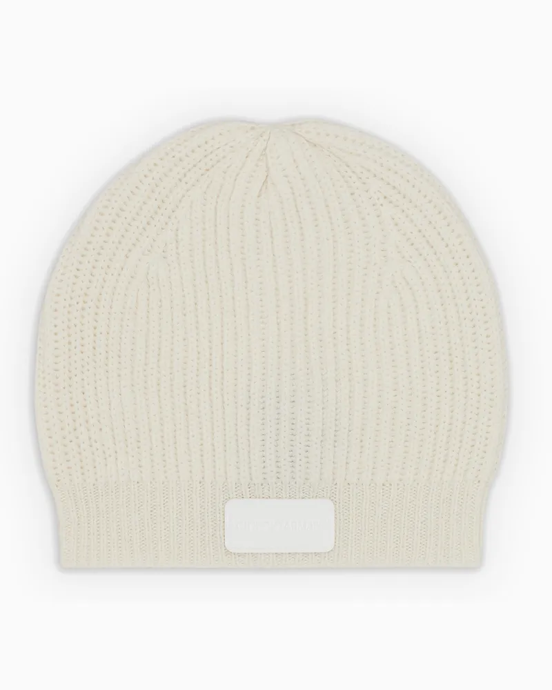 Giorgio Armani Strickmütze von  Neve Weiß