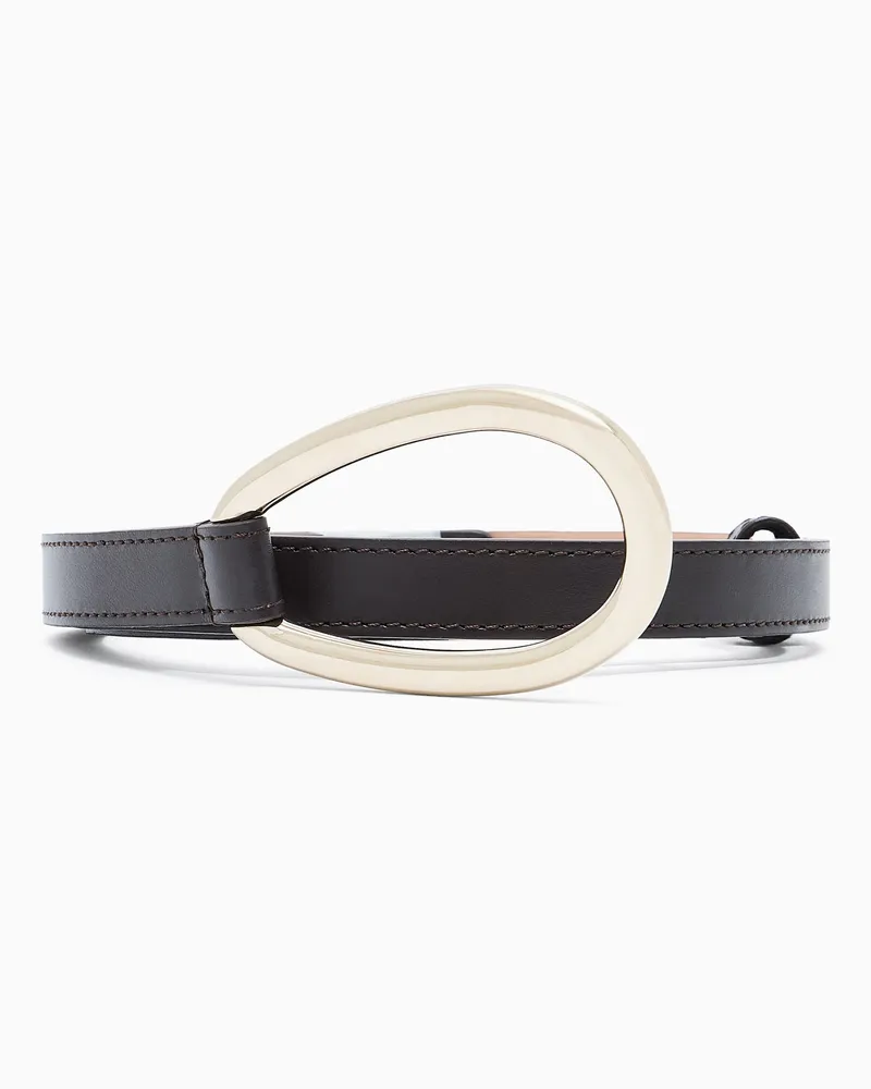 Giorgio Armani Ledergürtel Braun