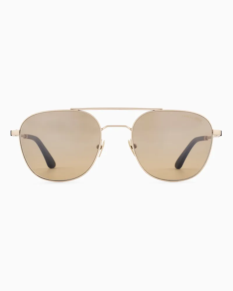 Giorgio Armani Sonnenbrille mit eckiger Fassung für Herren 