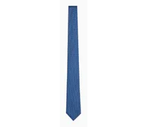 Krawatte Aus Seide mit Jacquard-monogramm