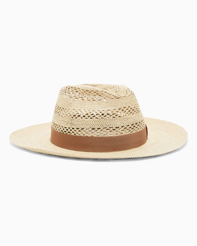 Giorgio Armani Fedora-Hüte Beige