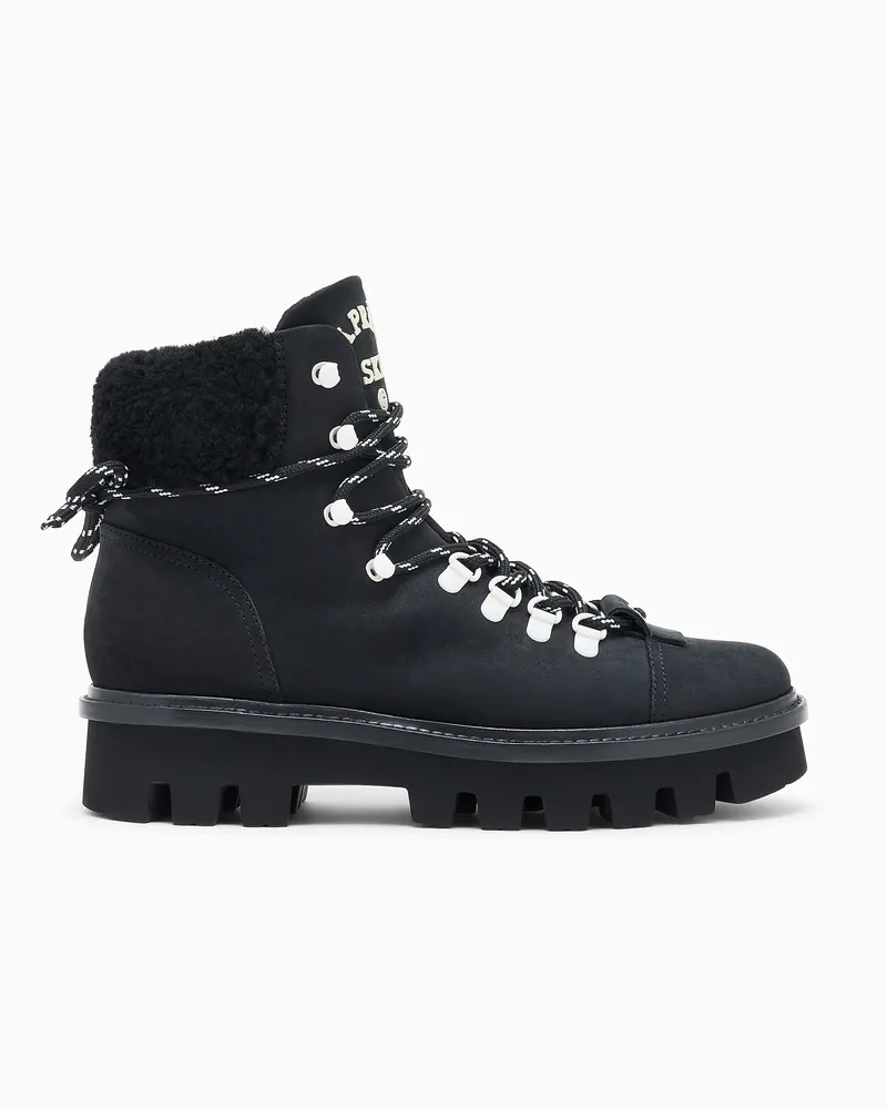 Giorgio Armani Trekking-Boots von  Neve Schwarz