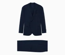 Anzug aus Cupro-Mischgewebe-Jacquard