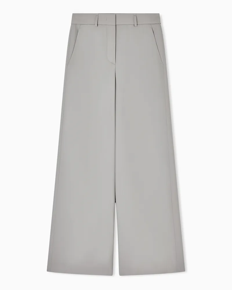 Giorgio Armani Palazzohosen Grau