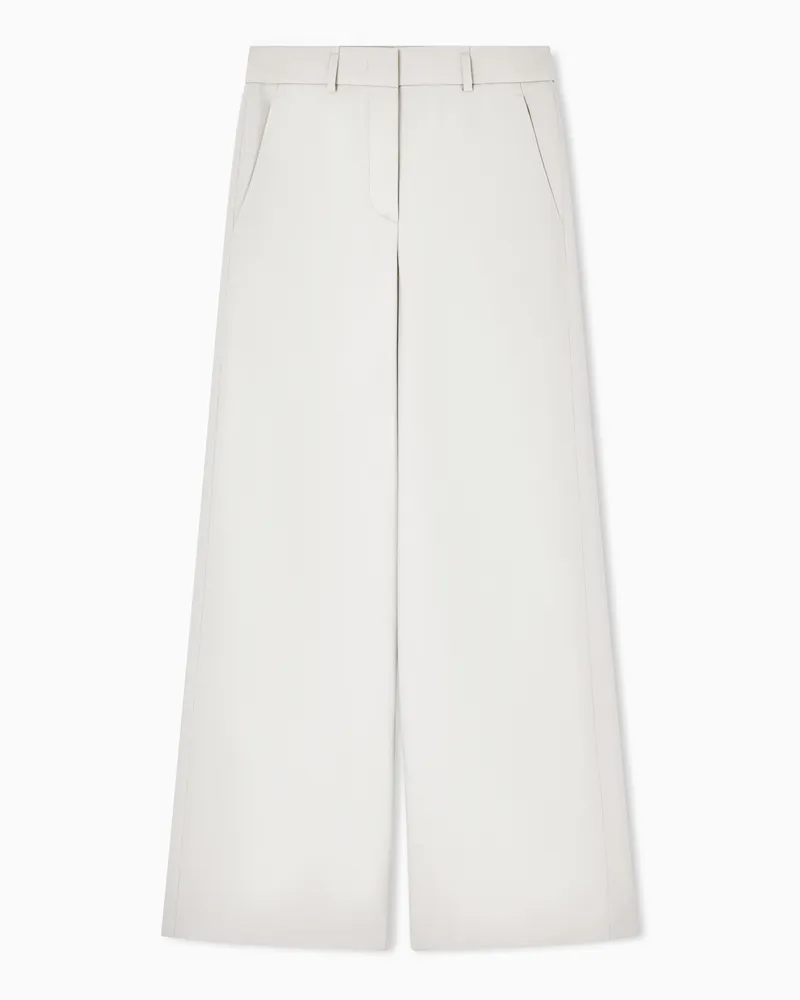 Giorgio Armani ASV Hose aus reiner Wolle Grau