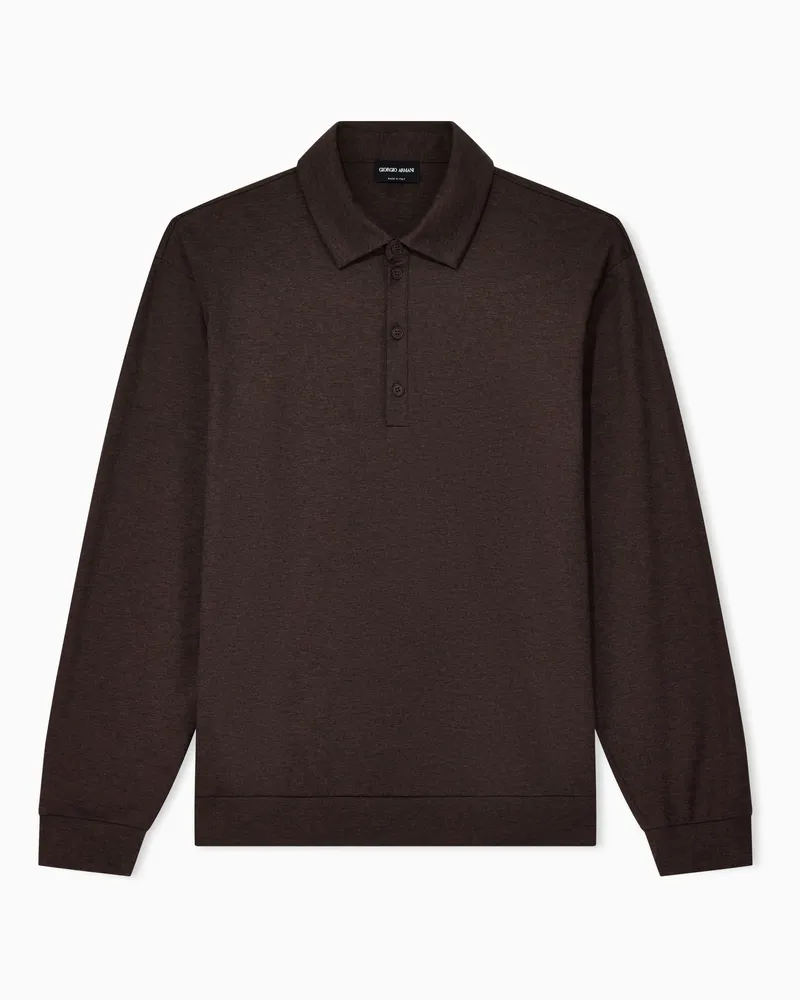 Giorgio Armani Poloshirts Braun