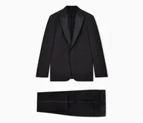 Einreihiger Smoking der Soft-Linie aus Schurwolle