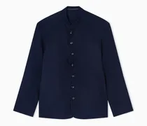 ASV Blouson aus fließender Wolle