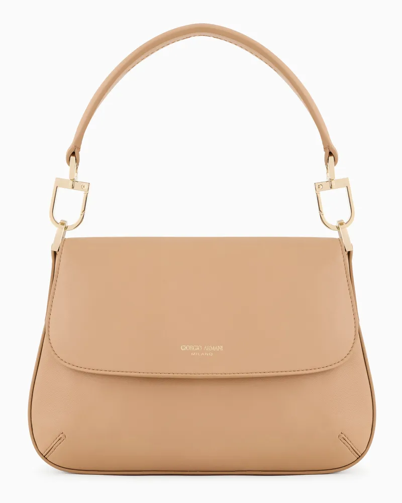 Giorgio Armani Kleine la Prima Soft aus Nappa Beige
