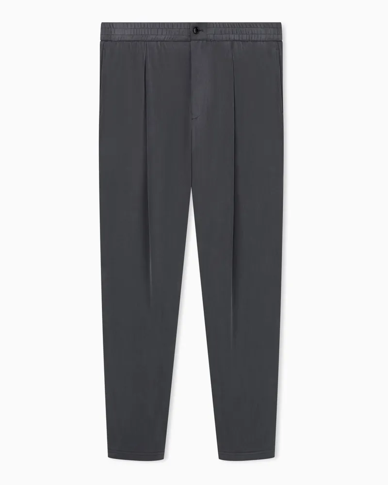 Giorgio Armani Lässige Hose Grau