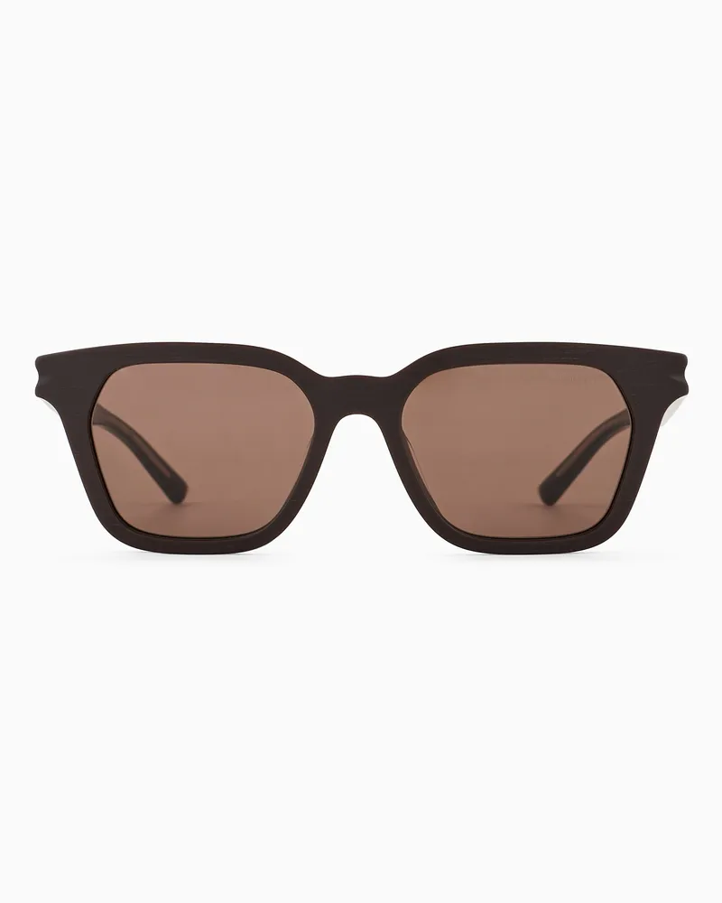 Giorgio Armani Unisex-Sonnenbrille mit Pillow-Fassung 