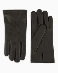 Giorgio Armani Handschuhe Aus Nappaleder Schwarz