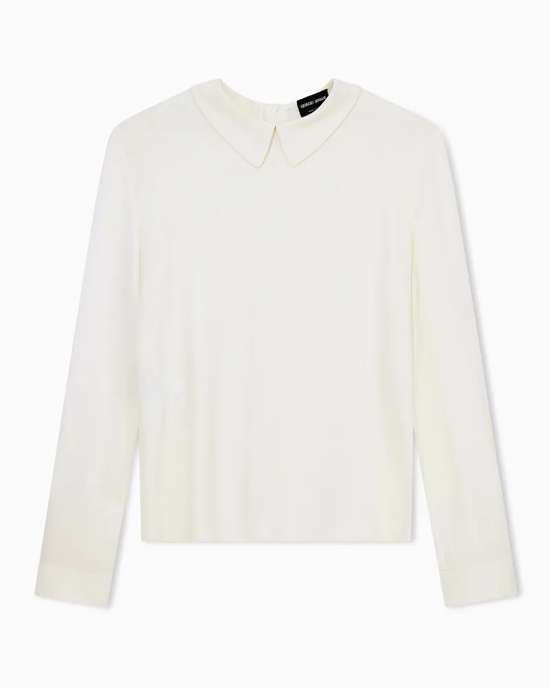 Giorgio Armani Armani/Archivio FW1990 Bluse Weiß