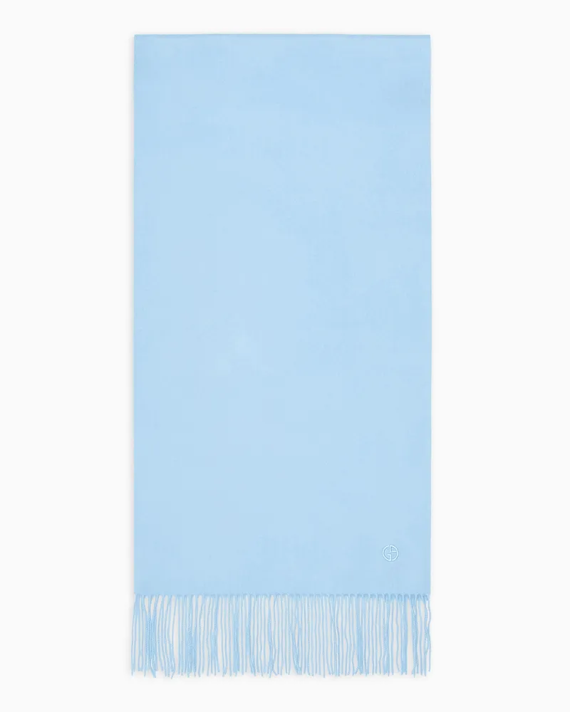 Giorgio Armani Schals Hellblau