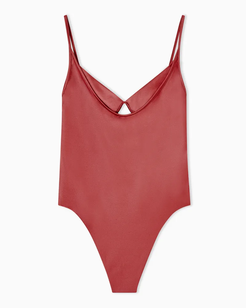 Giorgio Armani Balconette-Badeanzug Pink