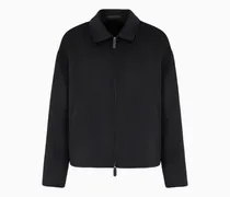 Blouson aus doppellagigem Kaschmirstoff
