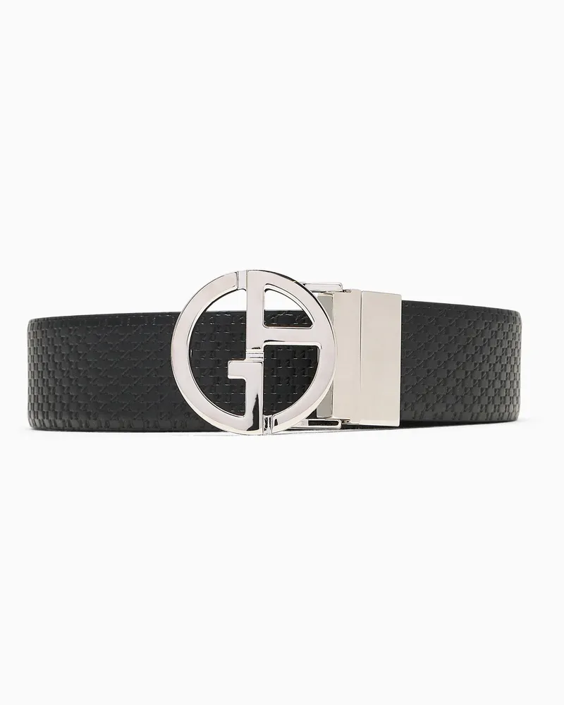 Giorgio Armani Gürtel Schwarz