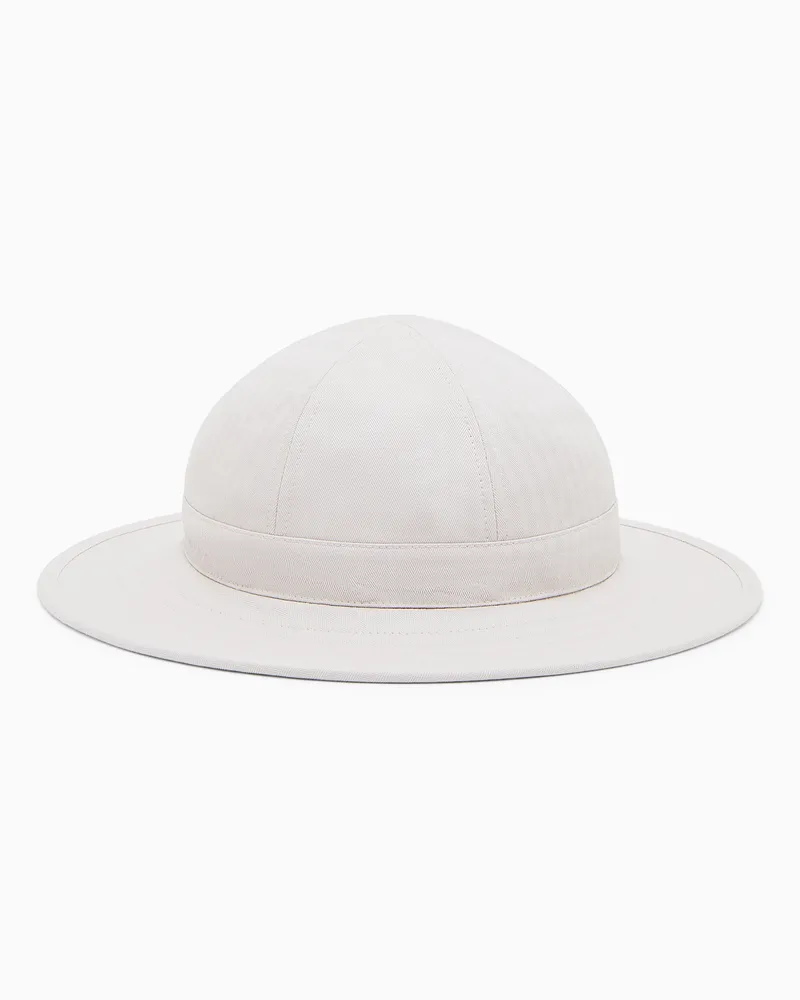 Giorgio Armani Hut aus Baumwolle Grau