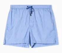 Badeboxershorts mit Monogramm