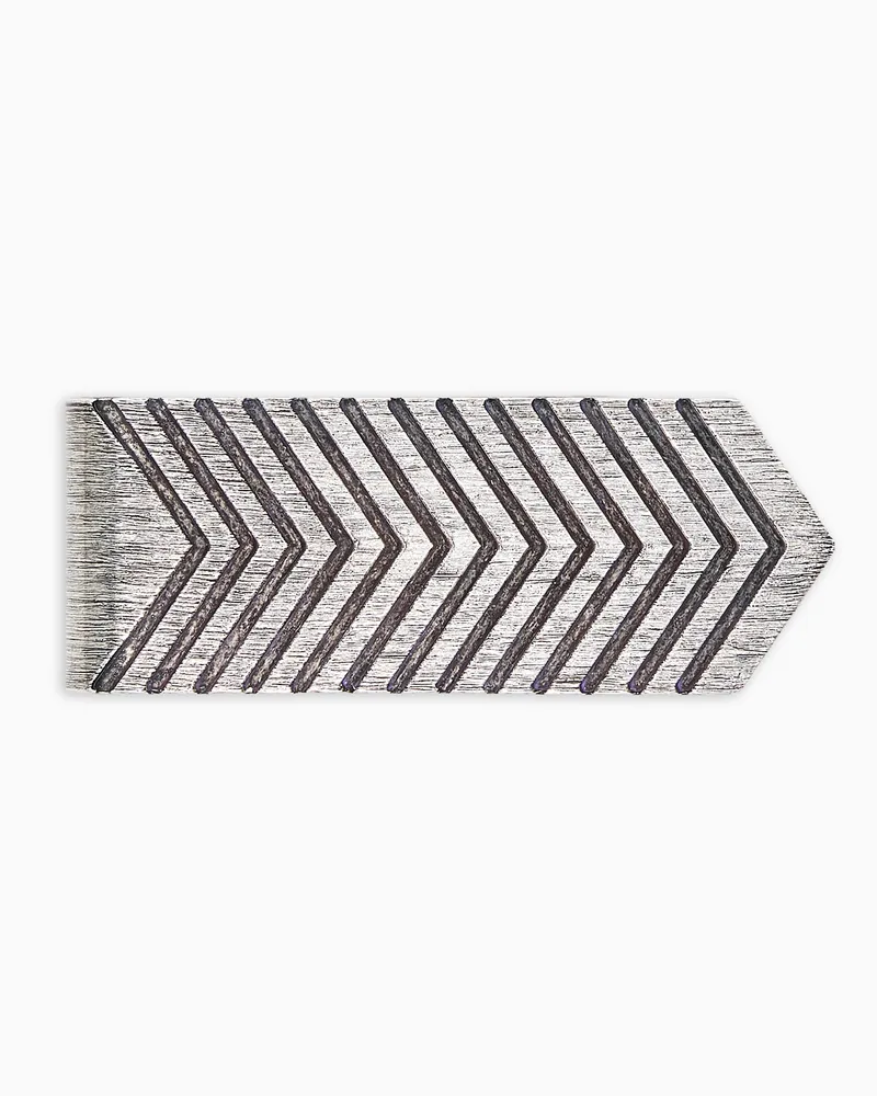 Giorgio Armani Geldscheinclip aus 925er Sterlingsilber Silber