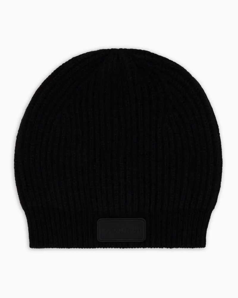 Giorgio Armani Strickmütze von  Neve Schwarz