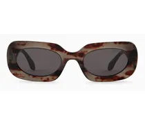 Sonnenbrille mit Rechteckiger Fassung Für Damen