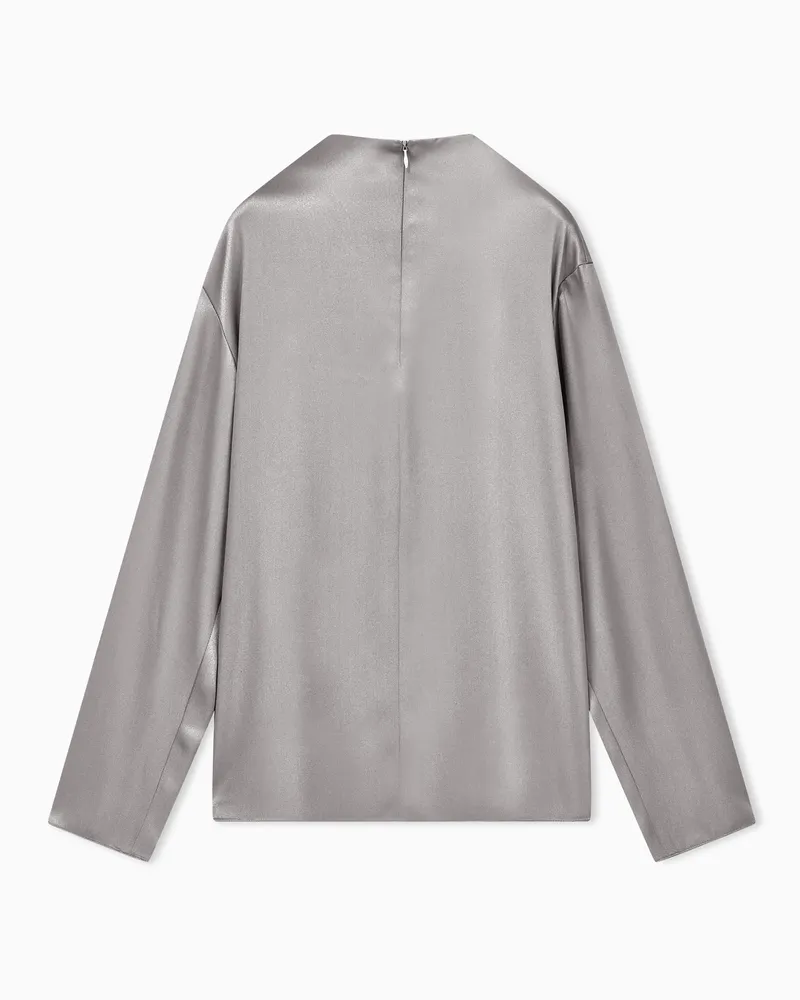 Giorgio Armani Armani/Archivio FW1979 Bluse Grau