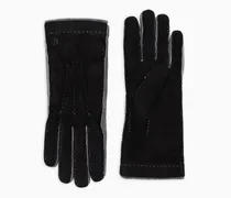 Lamm-veloursleder Handschuhe mit Kaschmirfutter New Normal