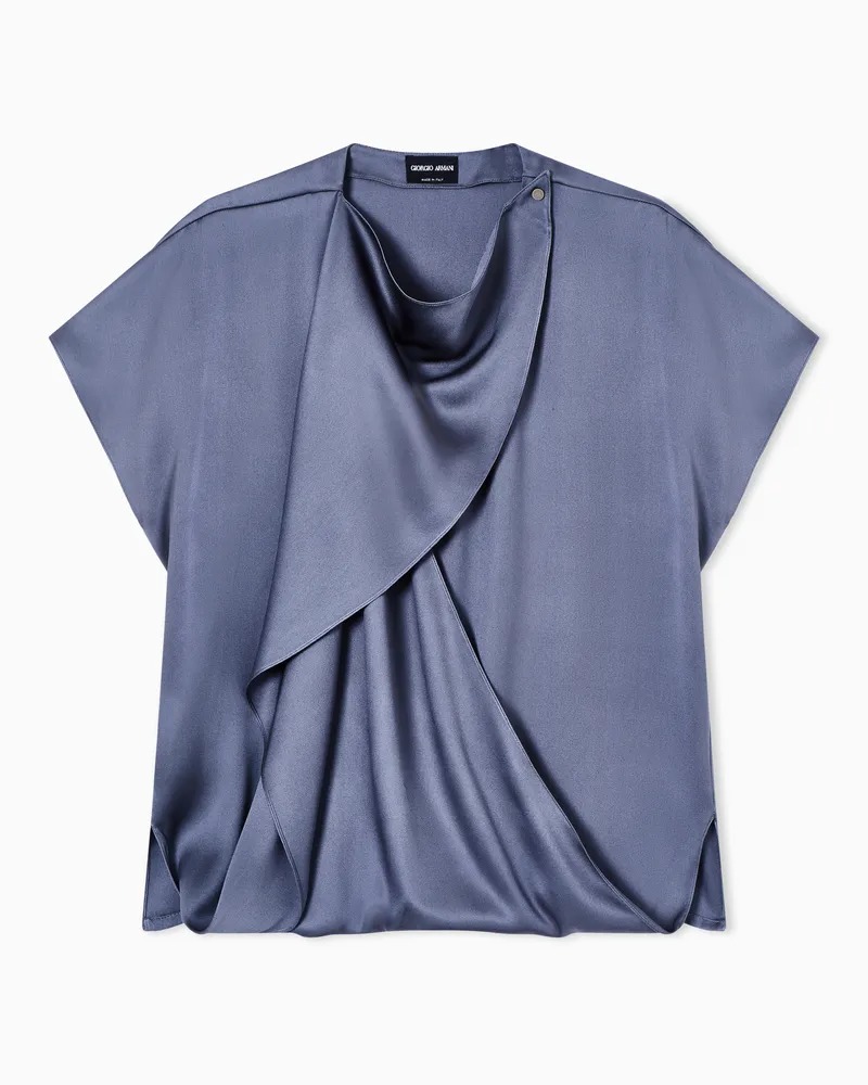 Giorgio Armani Blusen Hellblau