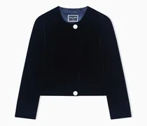 Kurze Jacke aus Samt