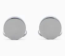 Runde Manschettenknöpfe aus 925er-Silber
