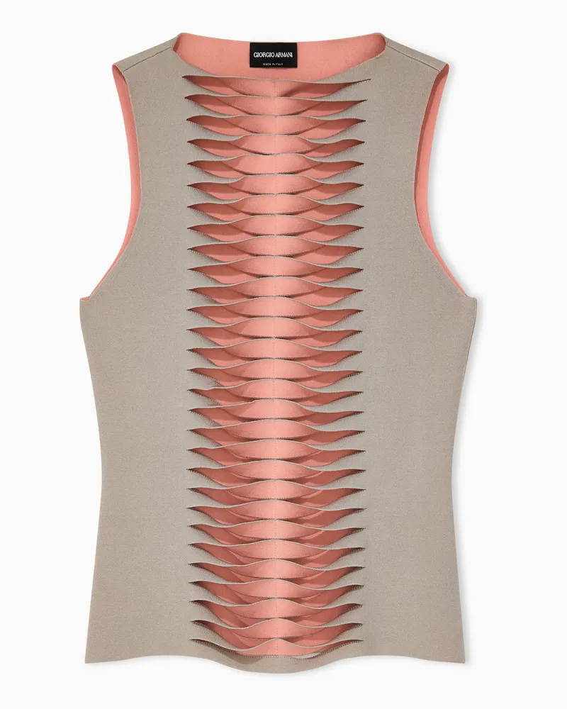 Giorgio Armani Stricktops Zweifarbig