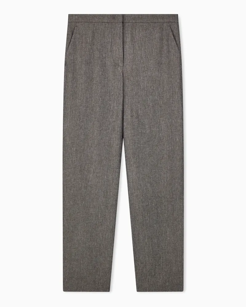 Giorgio Armani Armani/Archivio SS1979 Flatfront-Hose Braun