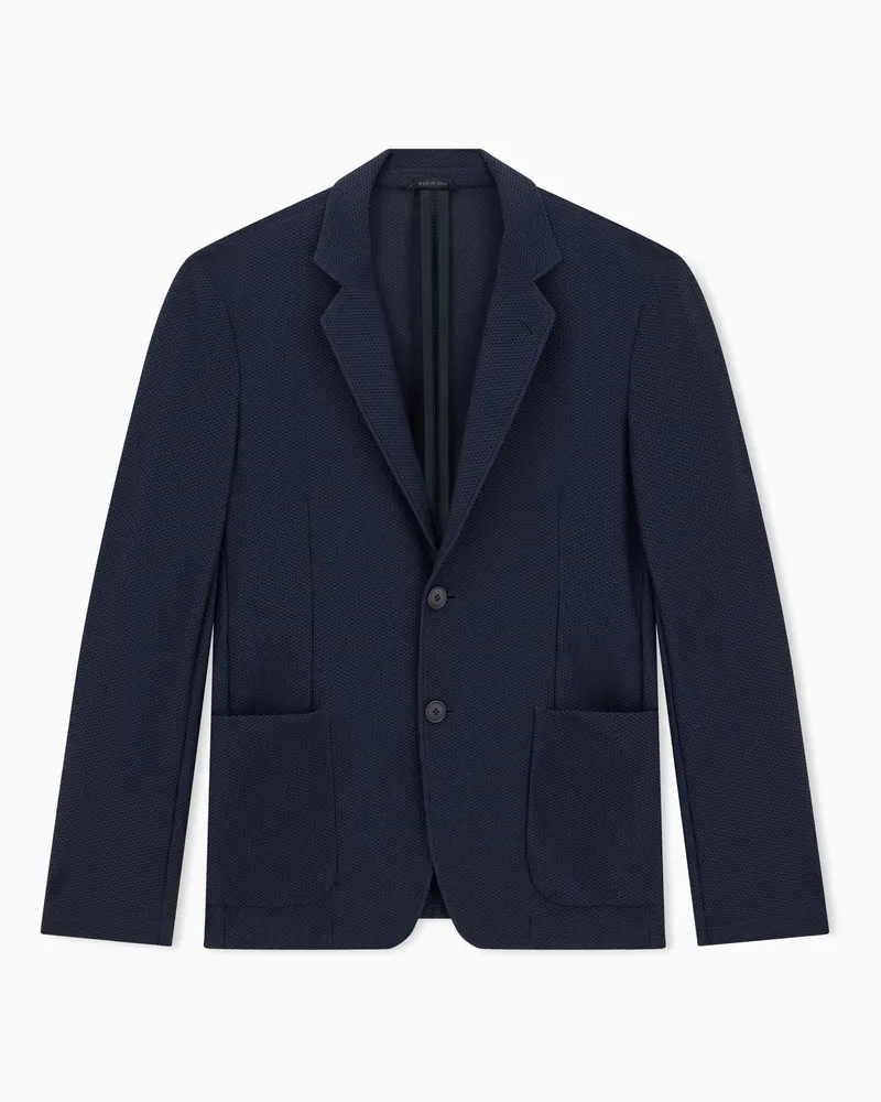 Giorgio Armani Lässige Jacken Marineblau