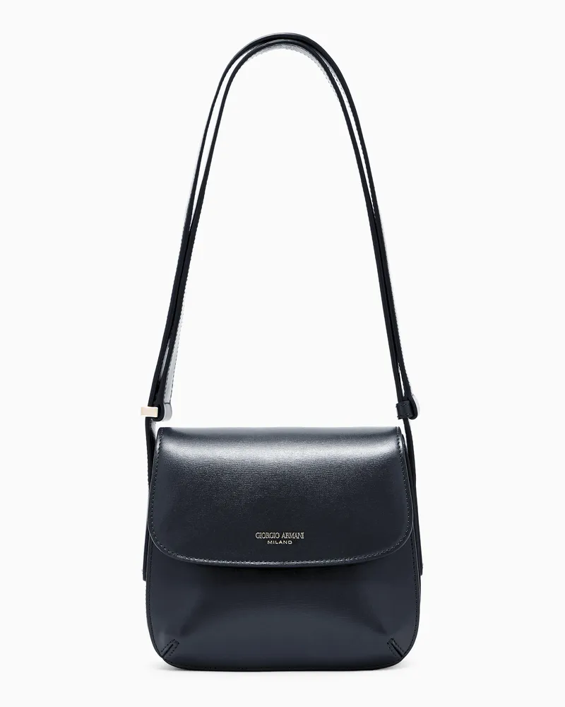 Giorgio Armani la Prima aus strukturiertem Leder Schwarz