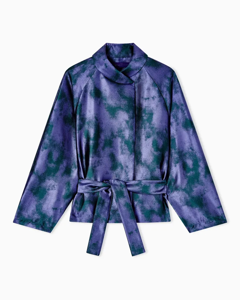 Giorgio Armani Jacken Fashion Violett