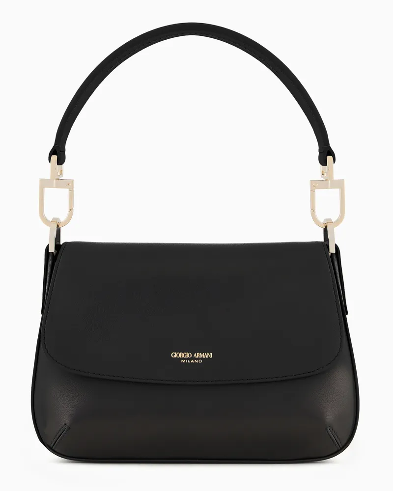 Giorgio Armani Kleine la Prima Soft aus Nappa Schwarz