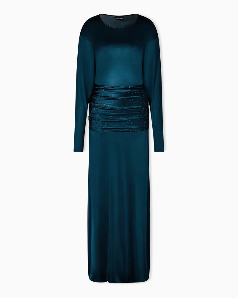 Giorgio Armani Lange Kleider Grün