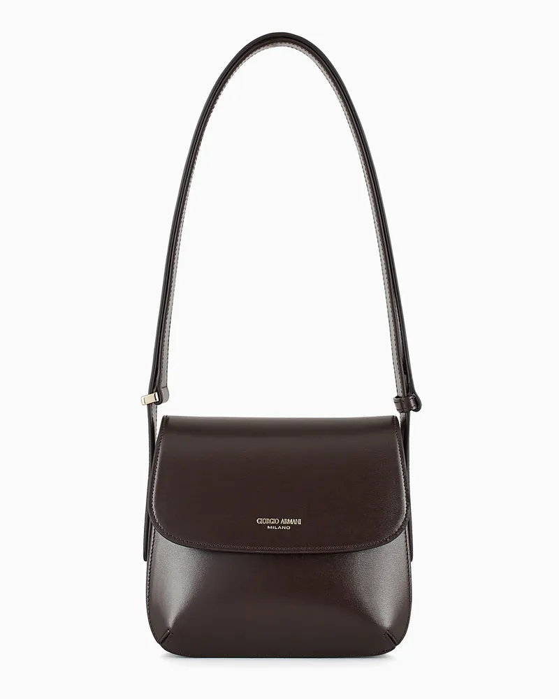 Giorgio Armani la Prima aus strukturiertem Leder Braun