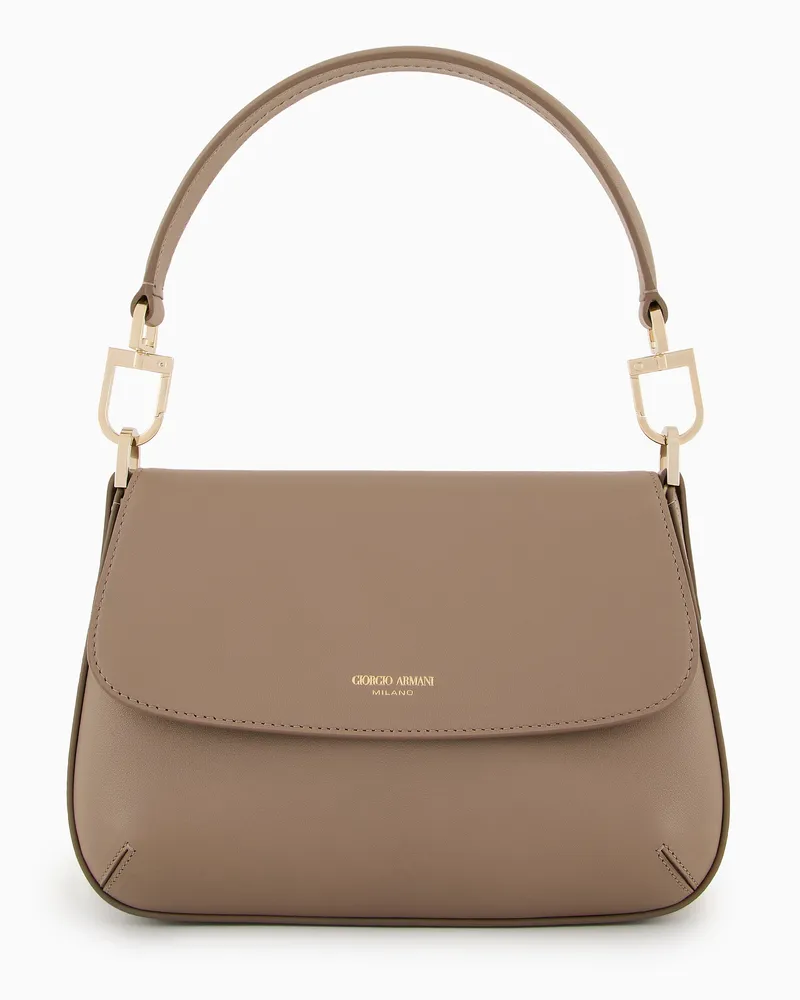 Giorgio Armani Kleine la Prima Soft aus Nappa Braun